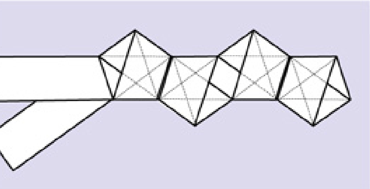 Pentagonal knot designs