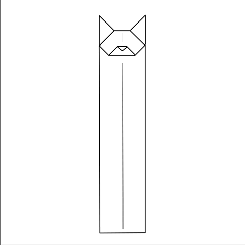 Cat bookmark