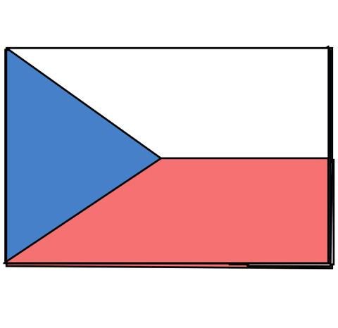 Flag of the Czech Republic