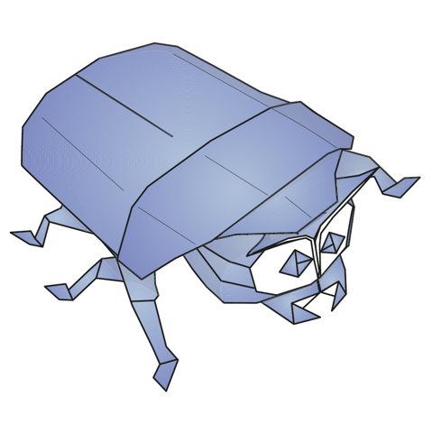 Scarab beetle