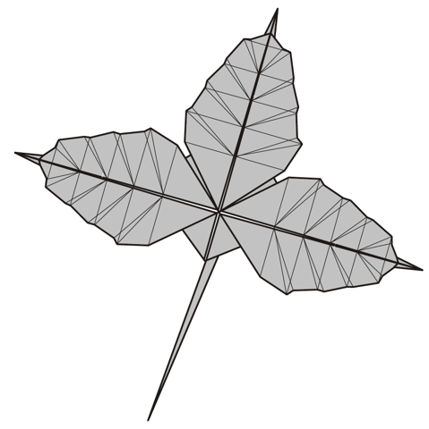 Rose leaf