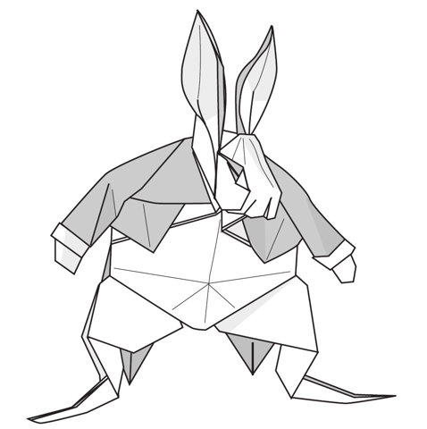 Mr. Rabbit from Alice in Wonderland