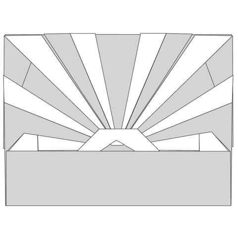 The rising sun