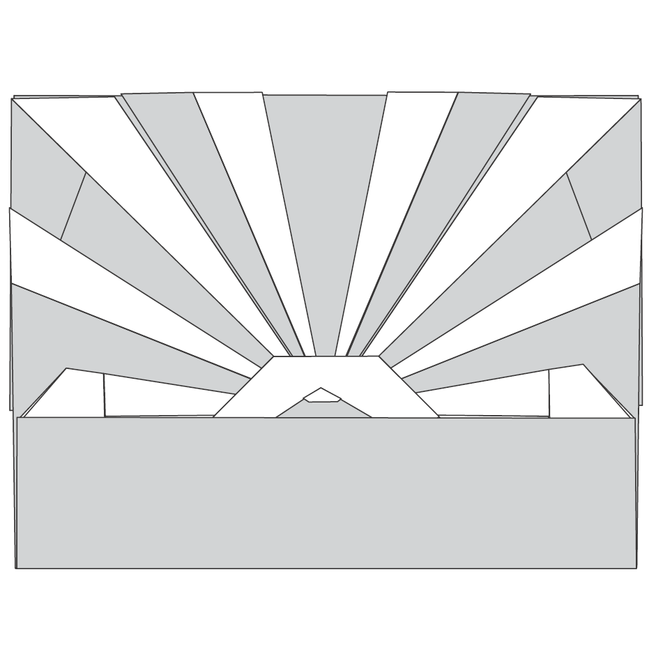 The rising sun
