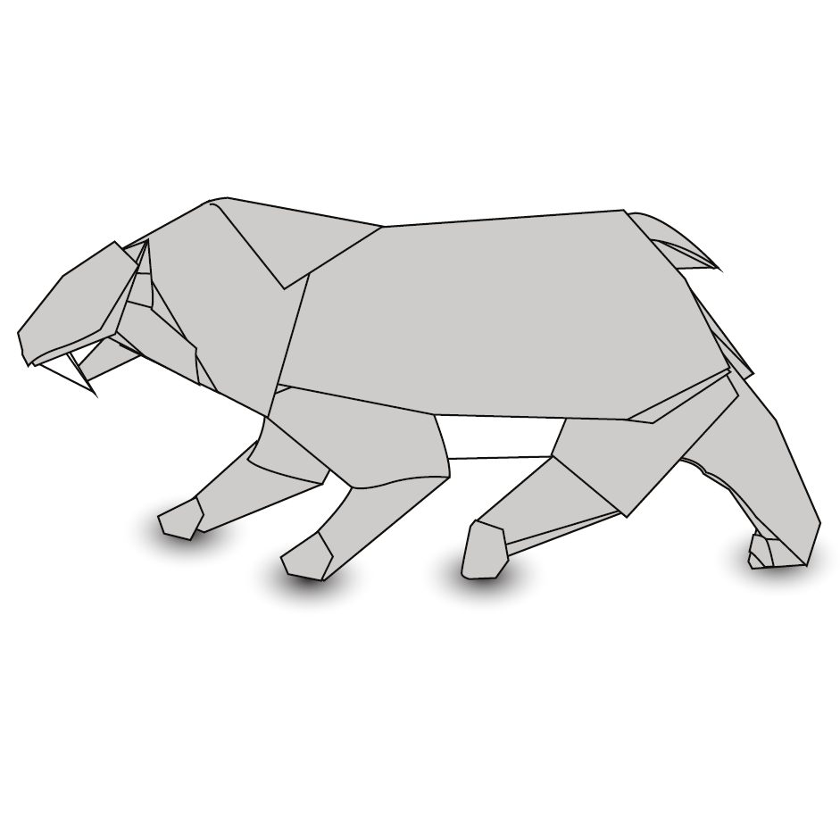 Saber-tooth cat