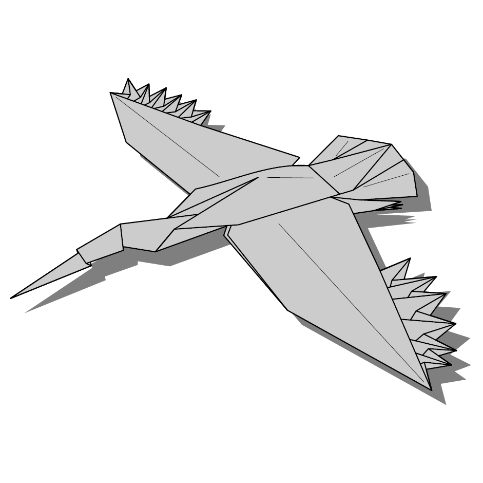 Crane - flying