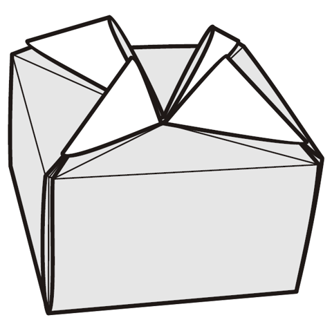 Box with snapping lid