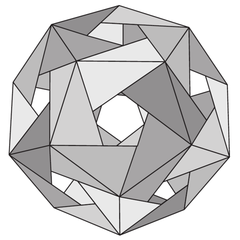 Hollow dodecahedron