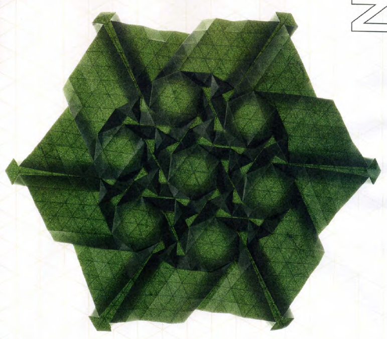 Open-back hexagon twist