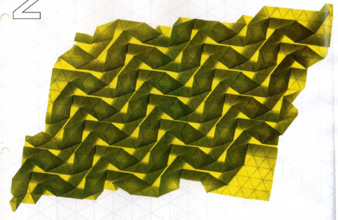 Rhombus weave