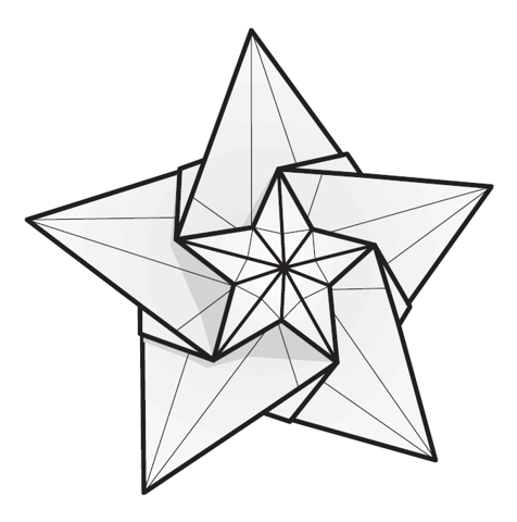 Pentagonal puff stars