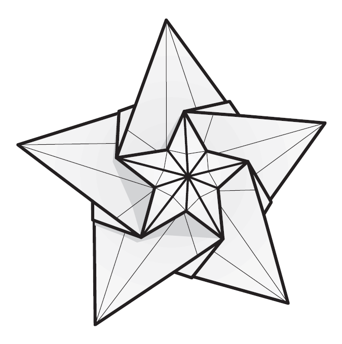 Pentagonal puff stars