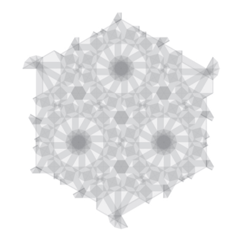 Hexagonal tessellation of dodecagons