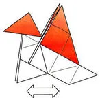 Flapping pajarita