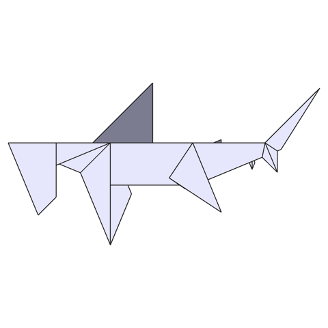 Hammerhead shark — паттерн