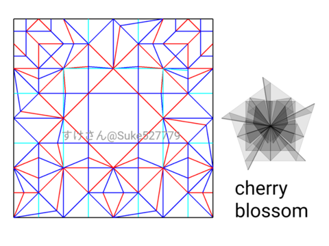 Cherry Blossom — паттерн