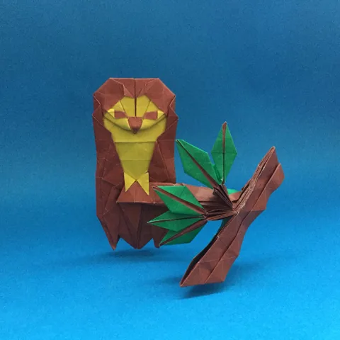 Owl on tree (bird)