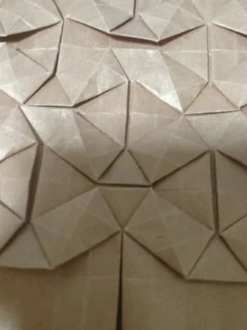 Silver ratio twist fold — паттерн