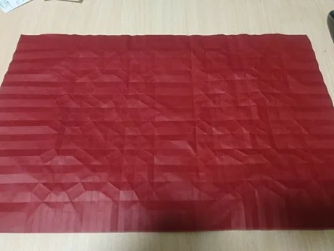 Silver ratio twist fold — паттерн
