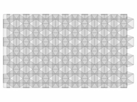 Silver ratio twist fold — паттерн