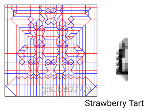 Strawberry Tart — паттерн