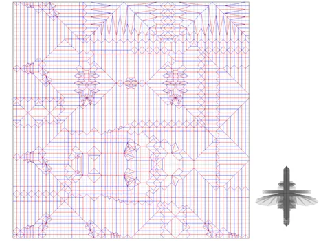 Unknown Crease Patterns — паттерн