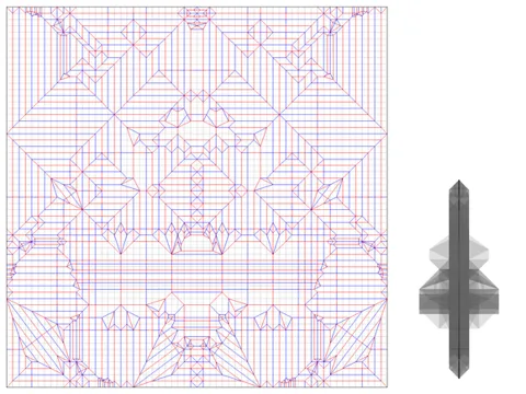 Unknown Crease Patterns — паттерн