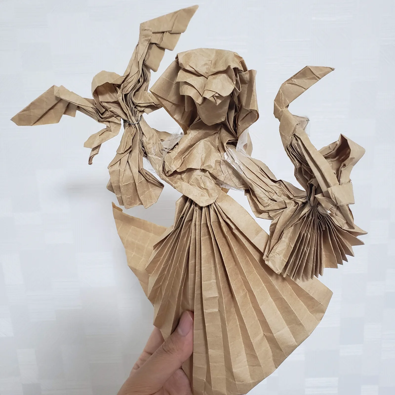 Lady with 2 dolls
