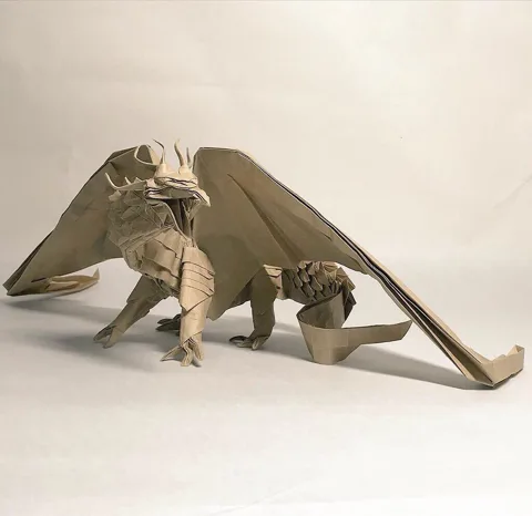 Scaled ancient dragon