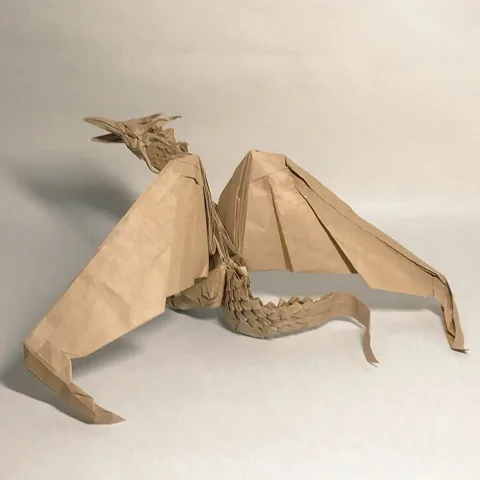 Scaled ancient dragon